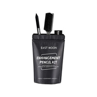 HKM-586387 Men's Beard Grooming Essentials Set with Pencil, Sharpener, and Brush