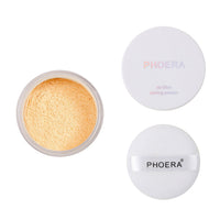 HKM-650771 Matte Oil Control Loose Powder - Translucent, Cool Beige, Banana, Medium Deep - 40g