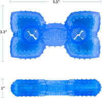 HKM-240723 Cooling Dog Teething Toy - Freezable Relaxation and Dental Care Chew for Puppies