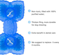HKM-240723 Cooling Dog Teething Toy - Freezable Relaxation and Dental Care Chew for Puppies