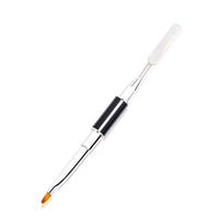 HKM-115539 Multi-Functional Double-Headed Nail Pen for Extension, Embossing, and Glue Application