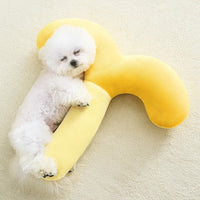 HKM-124627 Cozy Small Pet Pillow for Cats and Dogs - Neck Support Sleeping Mat with Cervical Protection