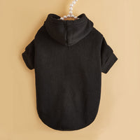 HKM-614547 Multicolor Warm Pet Hooded Sweater - Padded Casual Dog Coat for Cold Weather