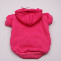 HKM-614547 Multicolor Warm Pet Hooded Sweater - Padded Casual Dog Coat for Cold Weather