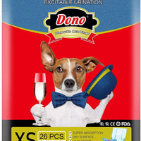 HKM-033235 Disposable Pet Diapers and Changing Pads for Easy Cleanup