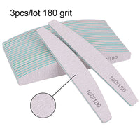 HKM-245459 Dual-Sided Nail Tools for Polishing and Repairing - Various Grit Options Available
