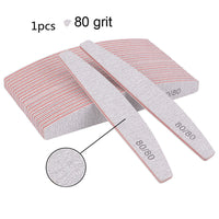 HKM-245459 Dual-Sided Nail Tools for Polishing and Repairing - Various Grit Options Available