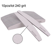 HKM-245459 Dual-Sided Nail Tools for Polishing and Repairing - Various Grit Options Available