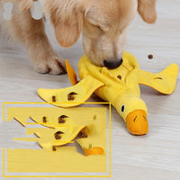 HKM-418387 Plush Sounding Dog Toy - Durable Polar Fleece with Cotton Filling, 36x34cm, Yellow