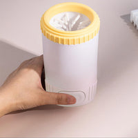 HKM-220179 Automatic Pet Foot Wash Cup for Dogs and Cats - Smart Cleaning Tool for Paws - Compact and Easy to Use (14.4 cm x 9.2 cm)