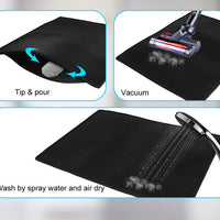 HKM-849299 Honeycomb Cat Litter Mat - Waterproof & Urine-Proof Design for Easy Cleaning