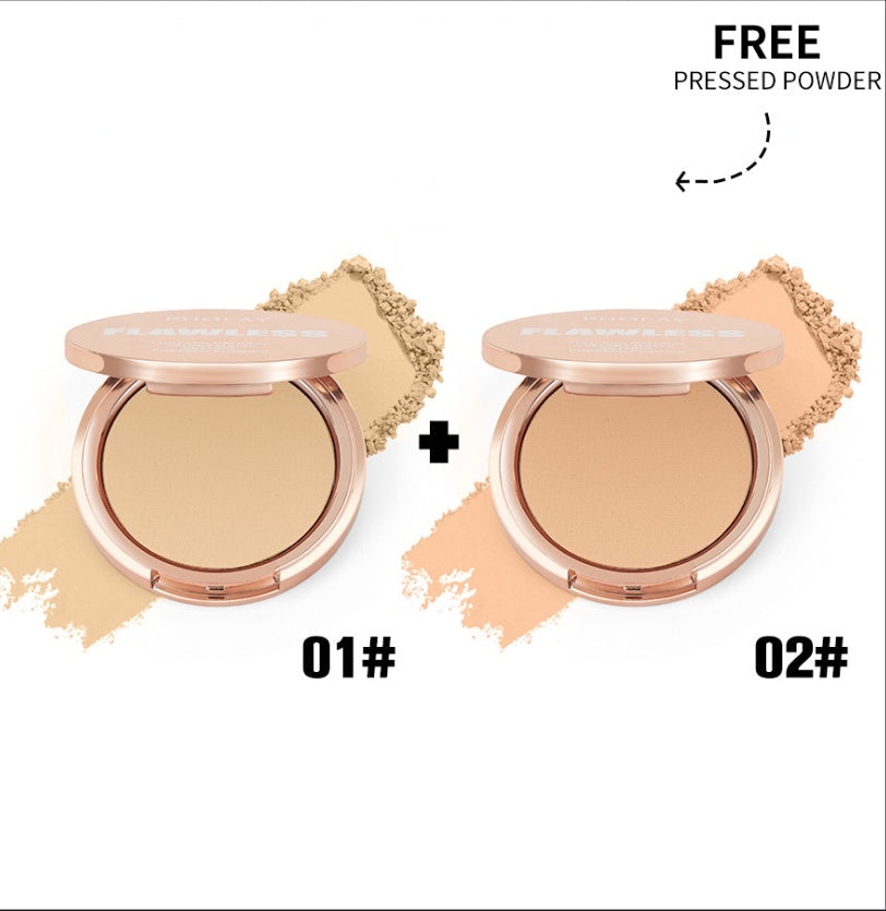 KTX-007763 Matte Setting Pressed Powder for Flawless Finish - 8g