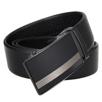 HKM-651411 Men's Automatic Buckle Belt - Model LY36-25630-5, Fashionable and Durable Design