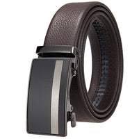 HKM-651411 Men's Automatic Buckle Belt - Model LY36-25630-5, Fashionable and Durable Design