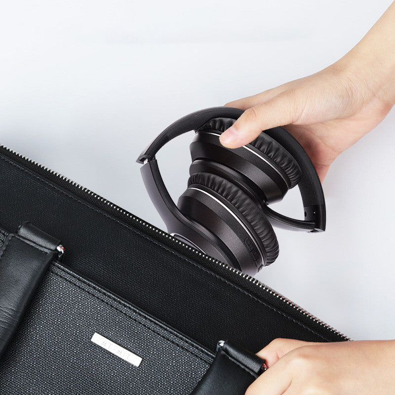 KTX-474387 Bluetooth Headset with Noise Reduction and Power Display - Stereo Head-Mounted Design, Multi-Point Connection