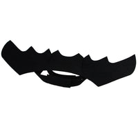 HKM-672851 Bat Wings Costume for Cats and Small Dogs - Black Felt Accessory with Adjustable Velcro Straps
