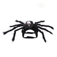 HKM-672851 Bat Wings Costume for Cats and Small Dogs - Black Felt Accessory with Adjustable Velcro Straps
