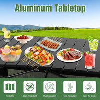 HKM-500563 Foldable Lightweight Camping Table for Outdoor Adventures