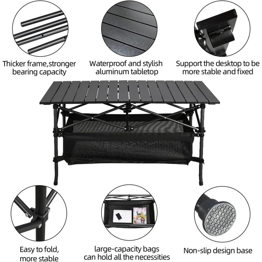 HKM-500563 Foldable Lightweight Camping Table for Outdoor Adventures