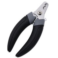 HKM-464211 Stainless Steel Half Moon Blade Nail Clipper for Cats and Dogs - Durable Pet Nail Cutter with Comfortable Handle