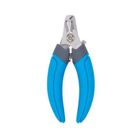 HKM-464211 Stainless Steel Half Moon Blade Nail Clipper for Cats and Dogs - Durable Pet Nail Cutter with Comfortable Handle