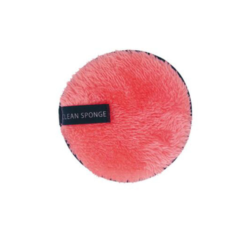 HKM-937939 Long Hair Face Wash and Makeup Remover Puff - Synthetic & Bamboo Fiber, 120mm x 12mm