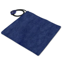 HKM-008531 Electric Waterproof Pet Blanket - 12V, 18W Shearing Flannel, 50cm x 50cm, Available in Red, Green, Blue, Brown