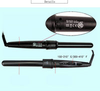 HKM-404179 5-in-1 Tourmaline Ceramic Curling Iron with Interchangeable Tubes
