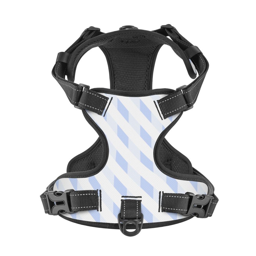 HKM-679891 Durable Oxford Cloth Pet Leash Vest for Active Dogs - Adjustable, Reflective, Breathable Design