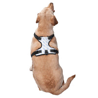 HKM-679891 Durable Oxford Cloth Pet Leash Vest for Active Dogs - Adjustable, Reflective, Breathable Design