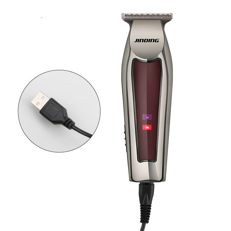 HKM-110355 Compact USB Rechargeable Electric Hair Clipper with Dual Speed Function and LED Indicator