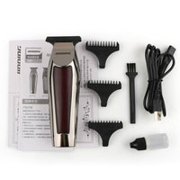 HKM-110355 Compact USB Rechargeable Electric Hair Clipper with Dual Speed Function and LED Indicator