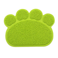 HKM-449171 Claw-Shaped PVC Cat Litter Mat - 30x40cm, 300g, Durable and Easy to Clean