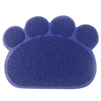 HKM-449171 Claw-Shaped PVC Cat Litter Mat - 30x40cm, 300g, Durable and Easy to Clean
