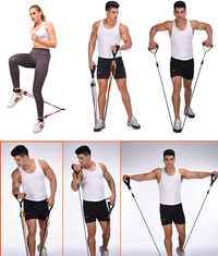 HKM-997523 Portable Fitness Rally Compact Workout Station for Home and Travel