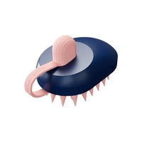 HKM-134227 Soft Gel Bath and Shampoo Brush for Hair and Pet Care - TPR/ABS Material - Multiple Colors Available