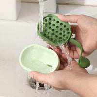 HKM-134227 Soft Gel Bath and Shampoo Brush for Hair and Pet Care - TPR/ABS Material - Multiple Colors Available