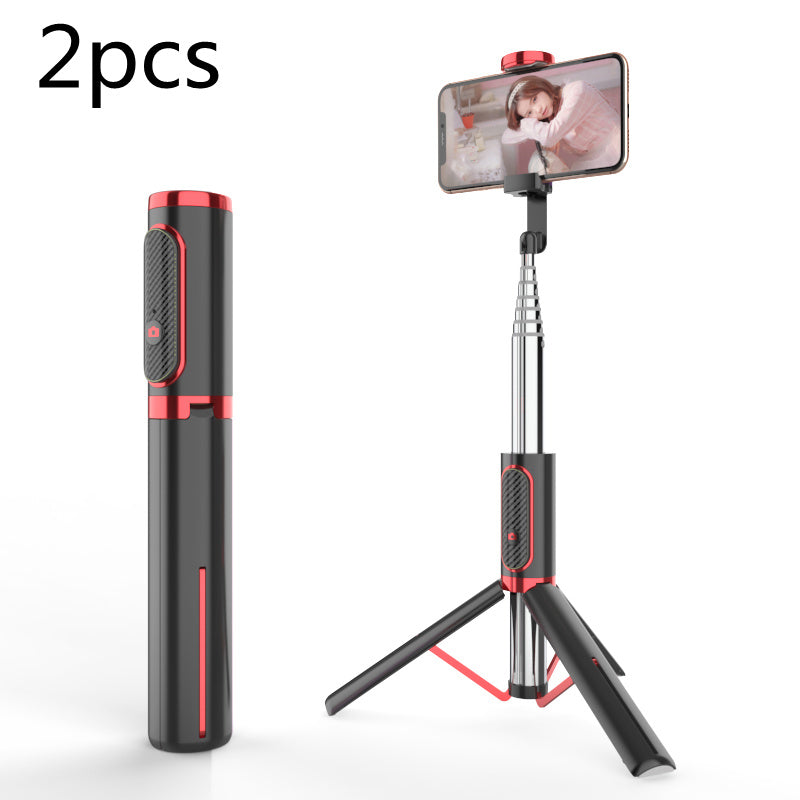 KTX-429459 Adjustable Aluminum Alloy Phone Selfie Stick with 6 Sections and 700mm Length