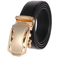 HKM-874195 Men's Genuine Leather Cowboy Belt - Model LY55-8888-1