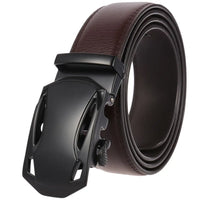 HKM-874195 Men's Genuine Leather Cowboy Belt - Model LY55-8888-1