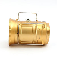 HKM-251923 Solar-Powered 6LED Camping Lantern - Multi-Function Portable Light for Outdoor Use