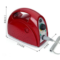 HKM-386899 Professional Nail Gel Cuticle Remover Drill Kit with Variable Speed and Multiple Attachments