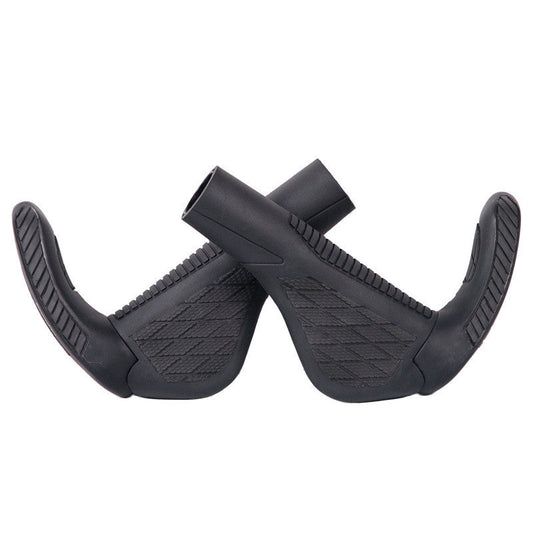 HKM-031763 Ergonomic Adjustable Bicycle Handlebar Grips with Bar Ends for Comfort Cycling