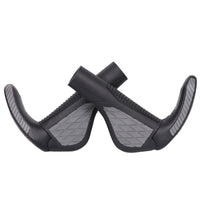 HKM-031763 Ergonomic Adjustable Bicycle Handlebar Grips with Bar Ends for Comfort Cycling
