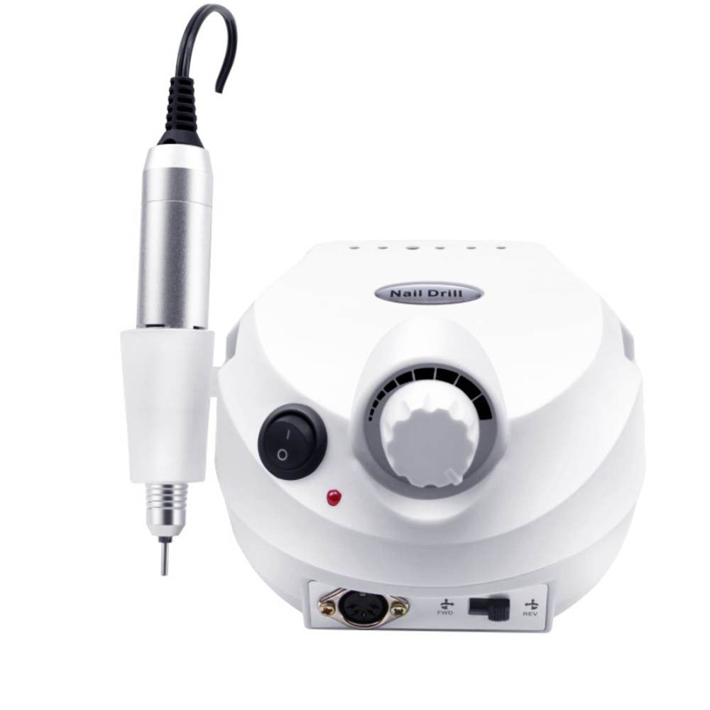 HKM-484051 Nail 202 Sander with Foot Switch and Six Grinding Heads - Versatile Electric Nail Polisher in Multiple Colors