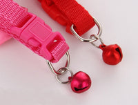 HKM-807187 Adjustable Pet Bow Tie Collar with Bell for Small to Medium Dogs
