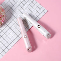 HKM-992467 Mini USB Hair Straightener with Tourmaline Ceramic and Three-Stage Temperature Control