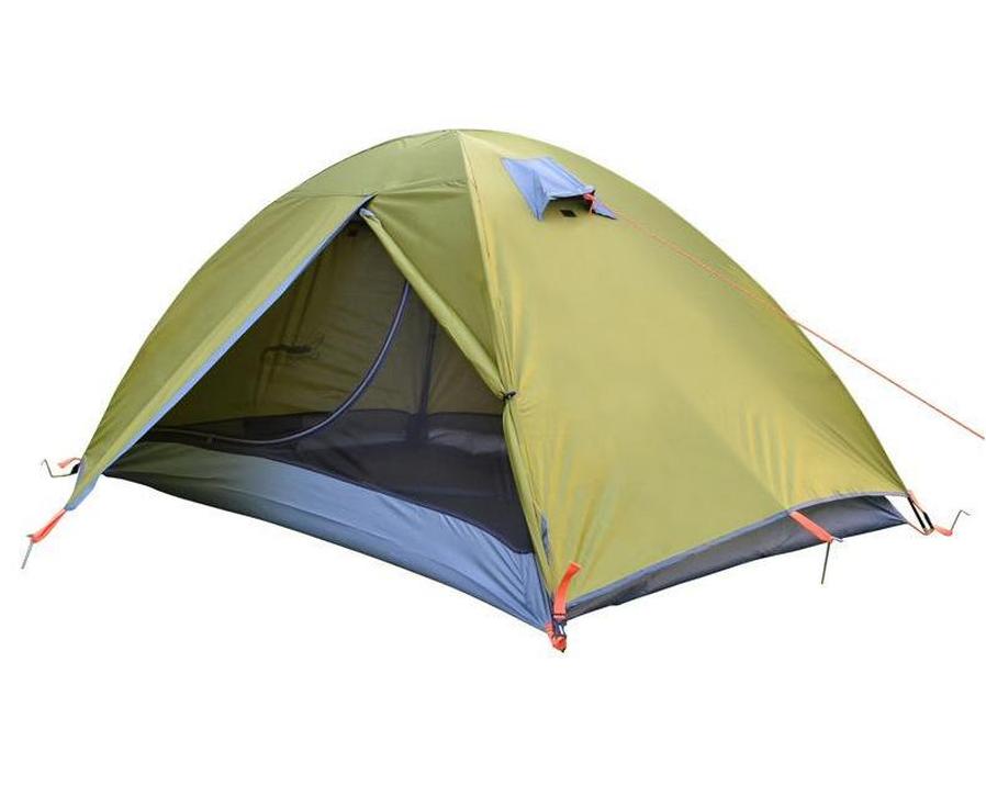 KTX-692563 Lightweight Double Layer Waterproof Camping Tent for 2 People - Portable Travel Design