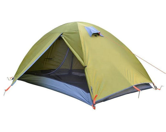 KTX-692563 Lightweight Double Layer Waterproof Camping Tent for 2 People - Portable Travel Design