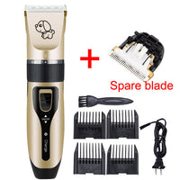 HKM-179347 Electric Pet Hair Clipper with Detachable Blade and Adjustable Speed